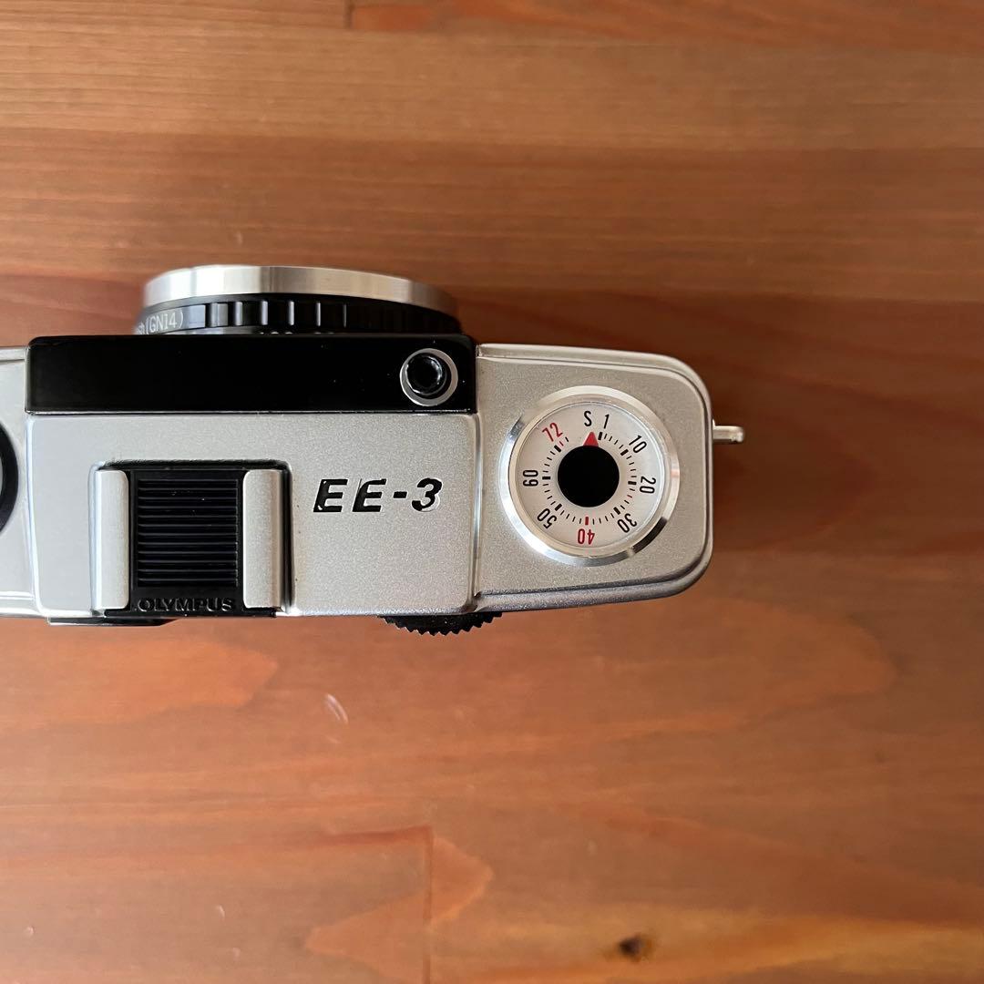 【美品・赤ベロOK】Olympus Pen EE-3シルバー×桜