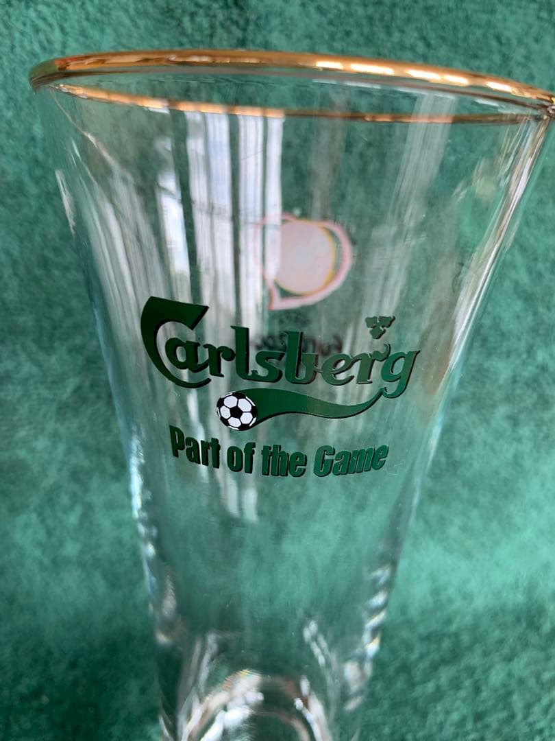 入手不可能！EURO2004ポルトガルCarlsbergビアグラス200ml
