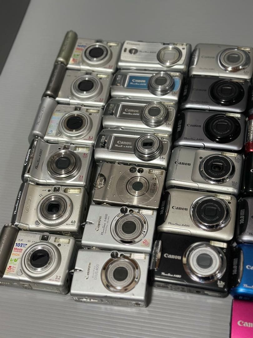 (Canon) 40台デジタルカメラ まとめ《ジャンク》