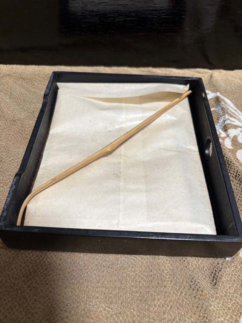 茶道具セット 木製 黒色 直方体