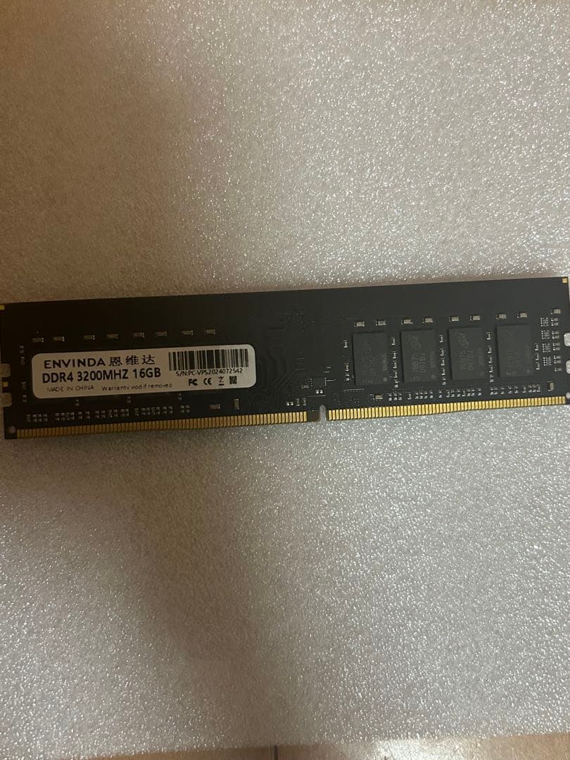 DDR4 3200MHz 16GB メモリ　ENVINDA