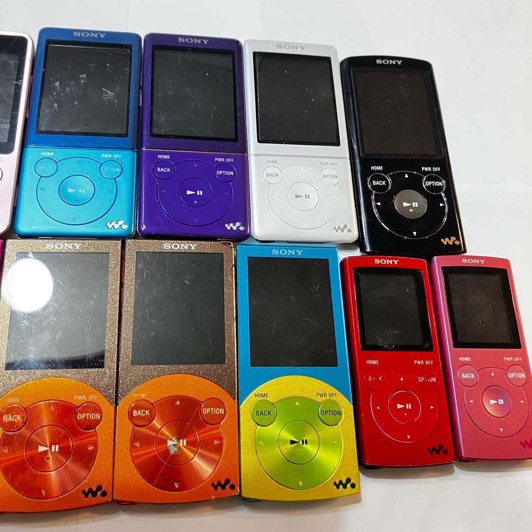 【ジャンク15台】SONY ウォークマン デジタルオーディオプレーヤー まとめ