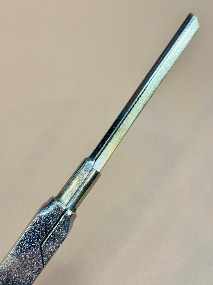 超美品　デジタルMAX 理容アイロン 5角　4㎜ /レンツアイロン