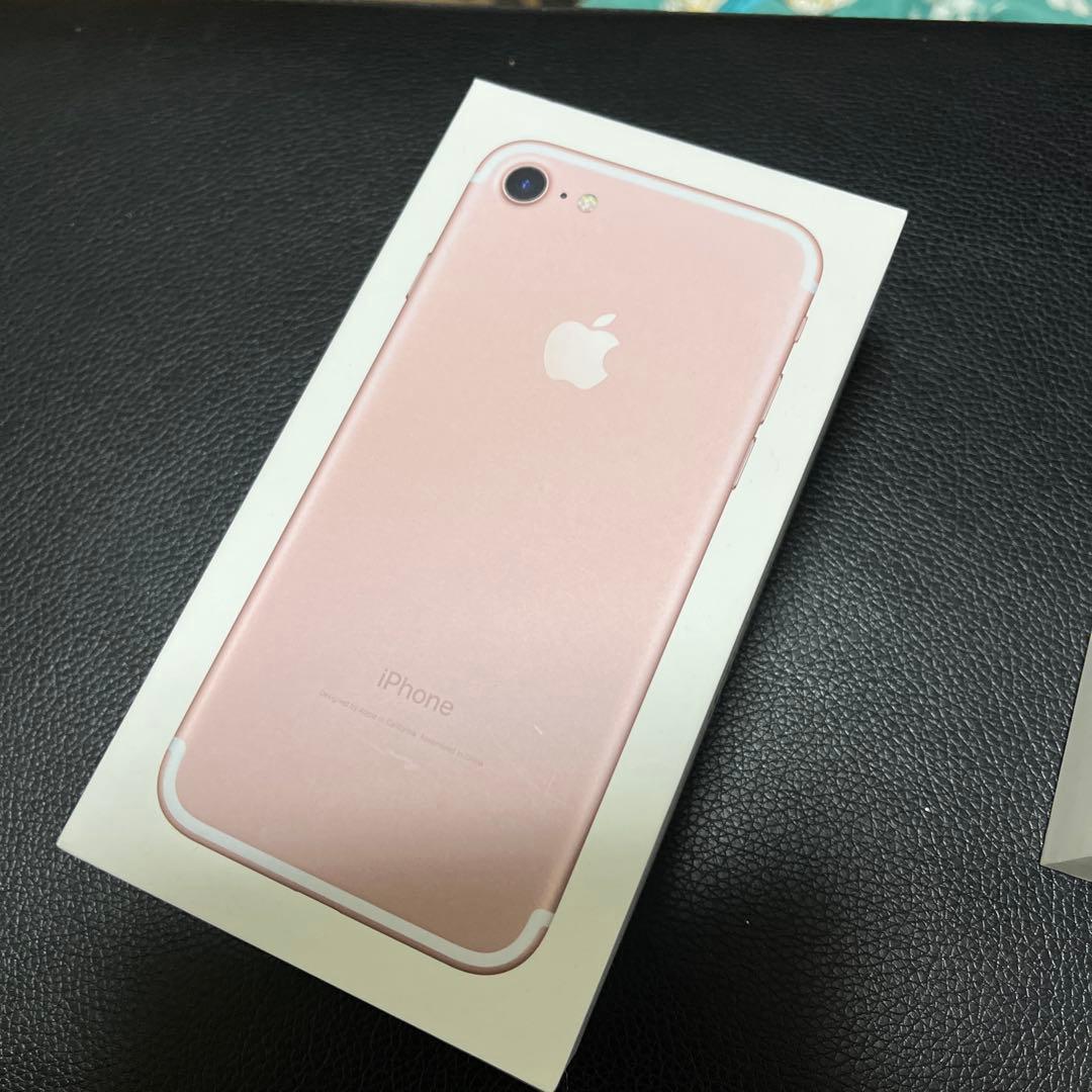 Apple iPhone 7 ローズゴールド 本体　256GB 箱あり
