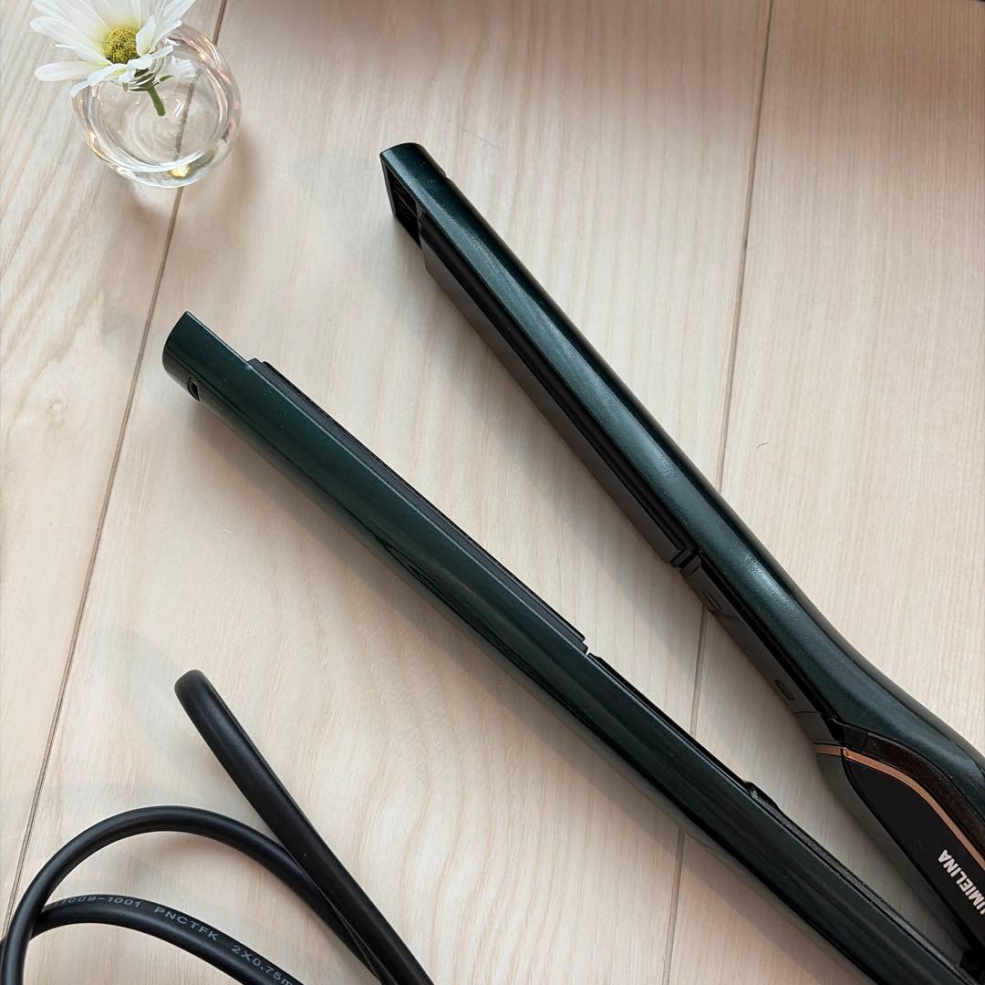 箱付き　レプロナイザー　ヘアビューロン　ストレートヘアアイロン7D Plus