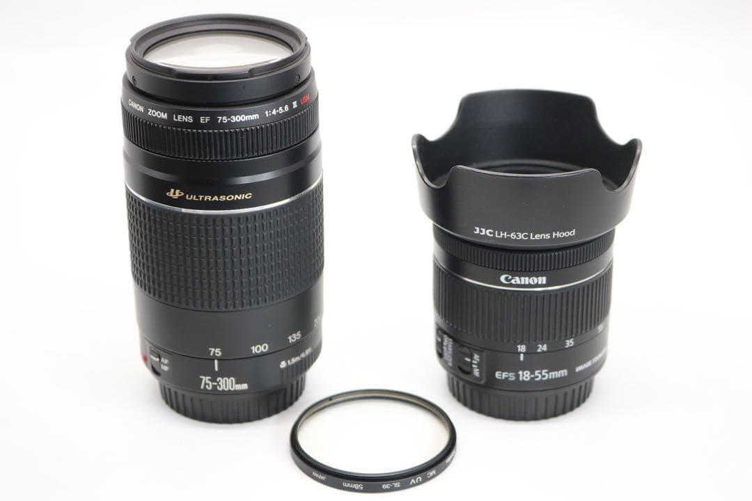 美品 【Canon EOS Kiss X10 ダブルレンズセット】