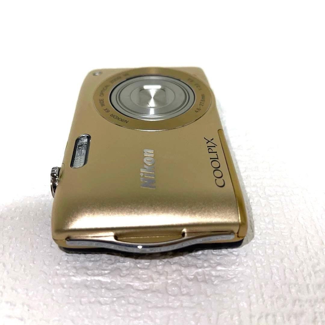Nikon COOLPIX S3300 コンパクトデジタルカメラ ゴールド