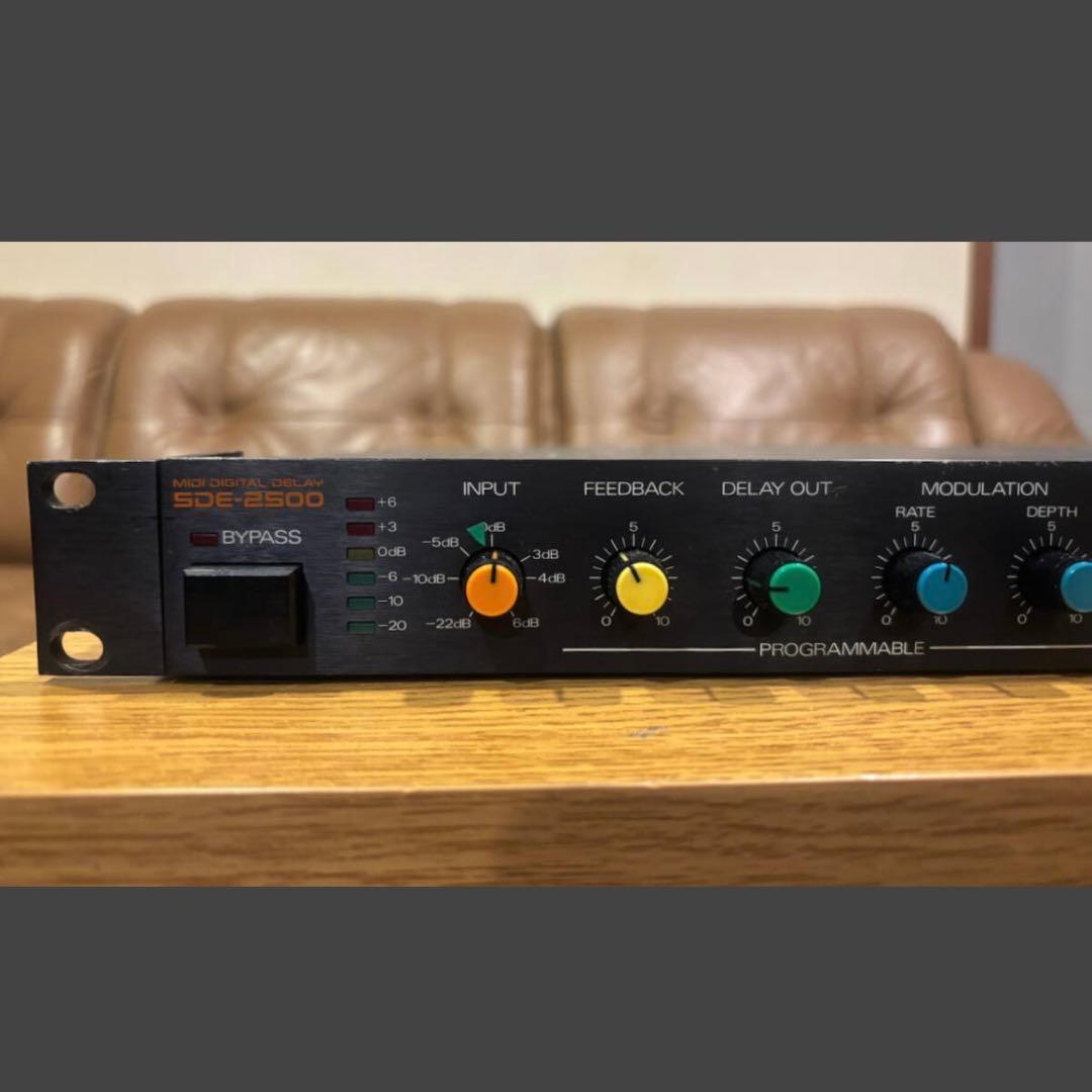 【美品】Roland SDE-2500 ローランド デジタルディレイ ③