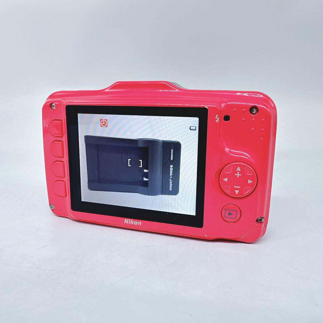 美品★Nikon COOLPIX S31 ピンク デジカメ