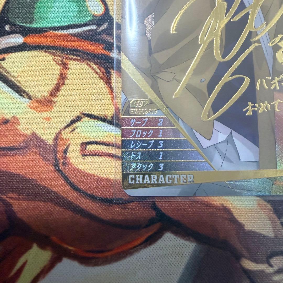 バボカ　ハイキュー　宮治　秘　サイン