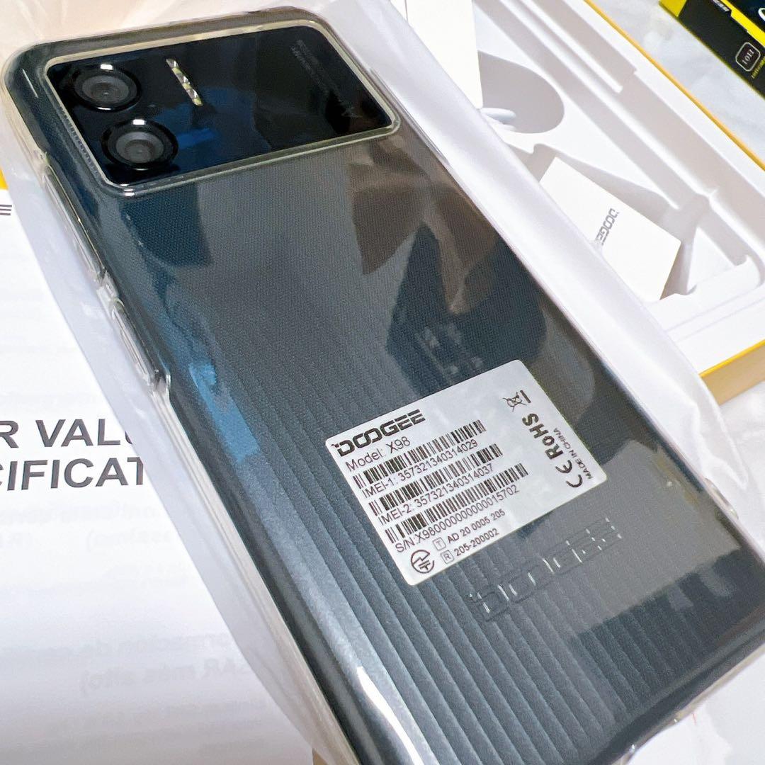 DOOGEE X98 SIMフリー Androidスマートフォン 6.52インチ