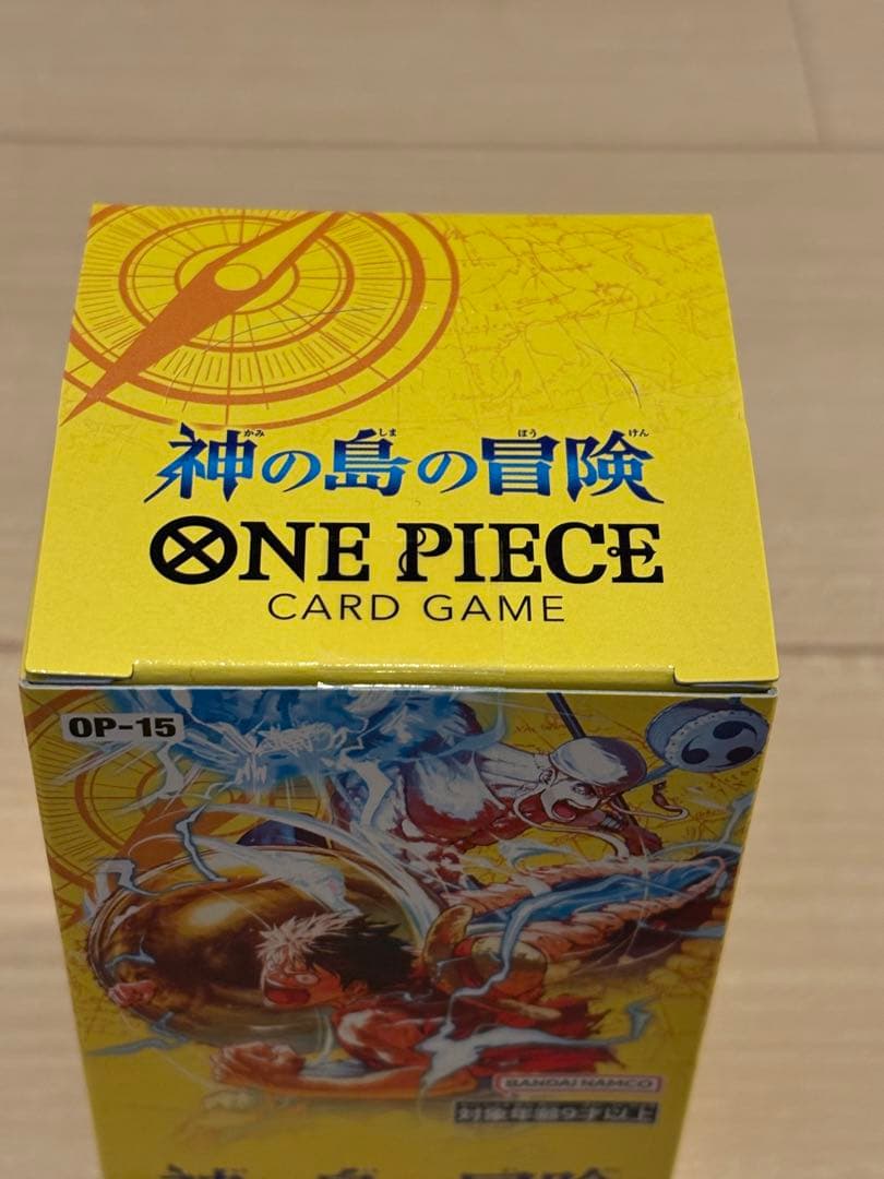 ワンピースカード　神の島の冒険　未開封　BOX