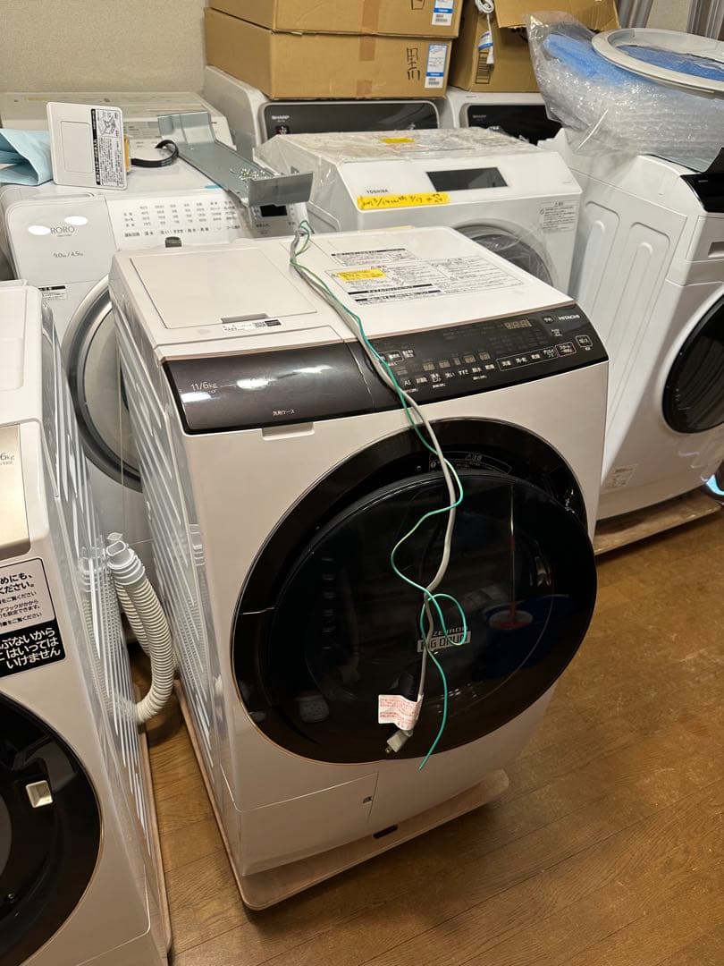 日立　SX110FL 2022年購入ドラム式洗濯乾燥機
