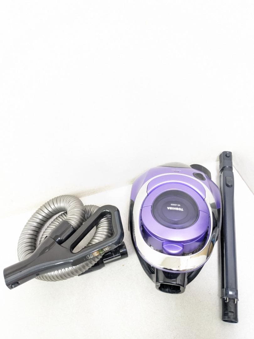 東芝 VC-J3000-V サイクロン式掃除機 2014年製 ヘッド無し