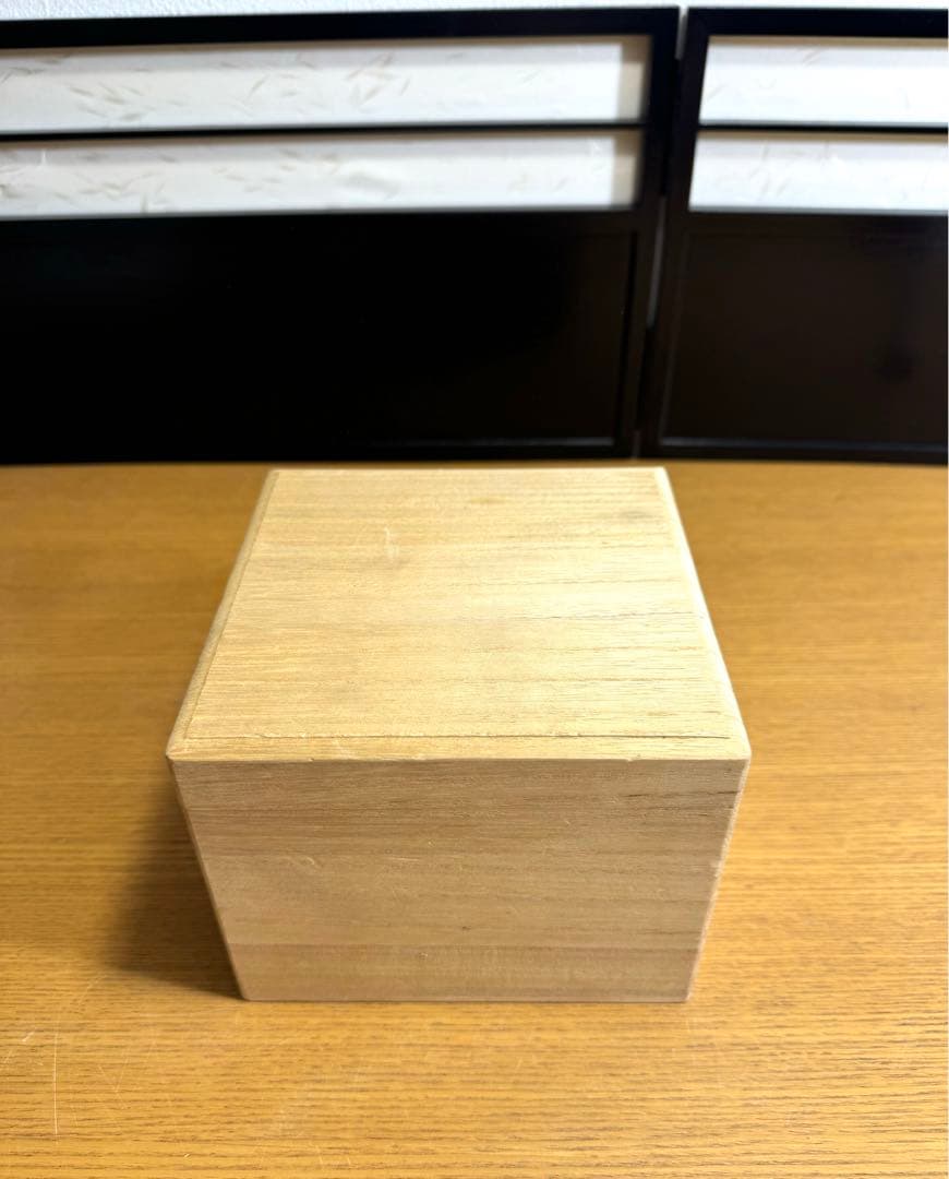 641安藤七宝　加藤勝己作　蓋物　未使用品　共箱　共布　栞