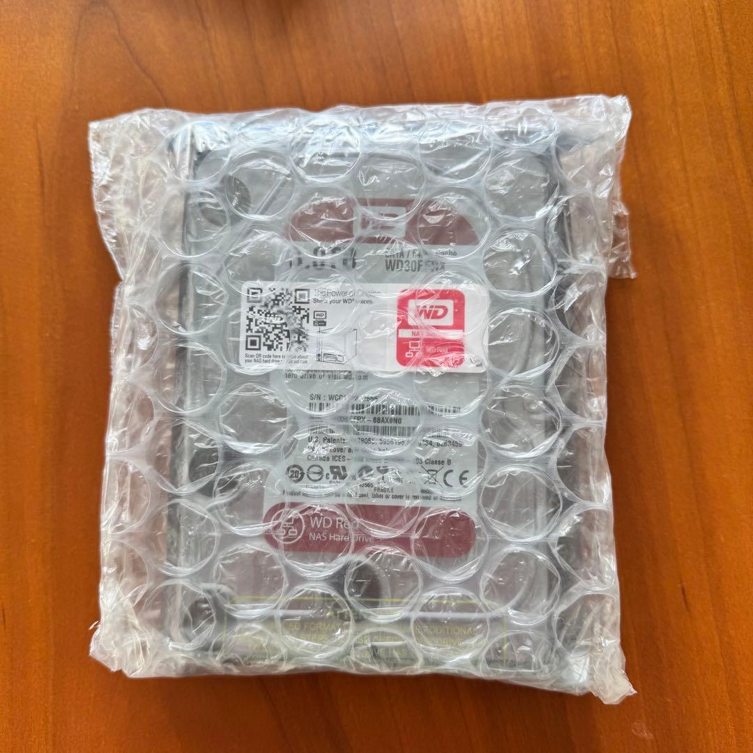 内蔵型ハードディスクドライブ WD Red WD30EFRX 3TB