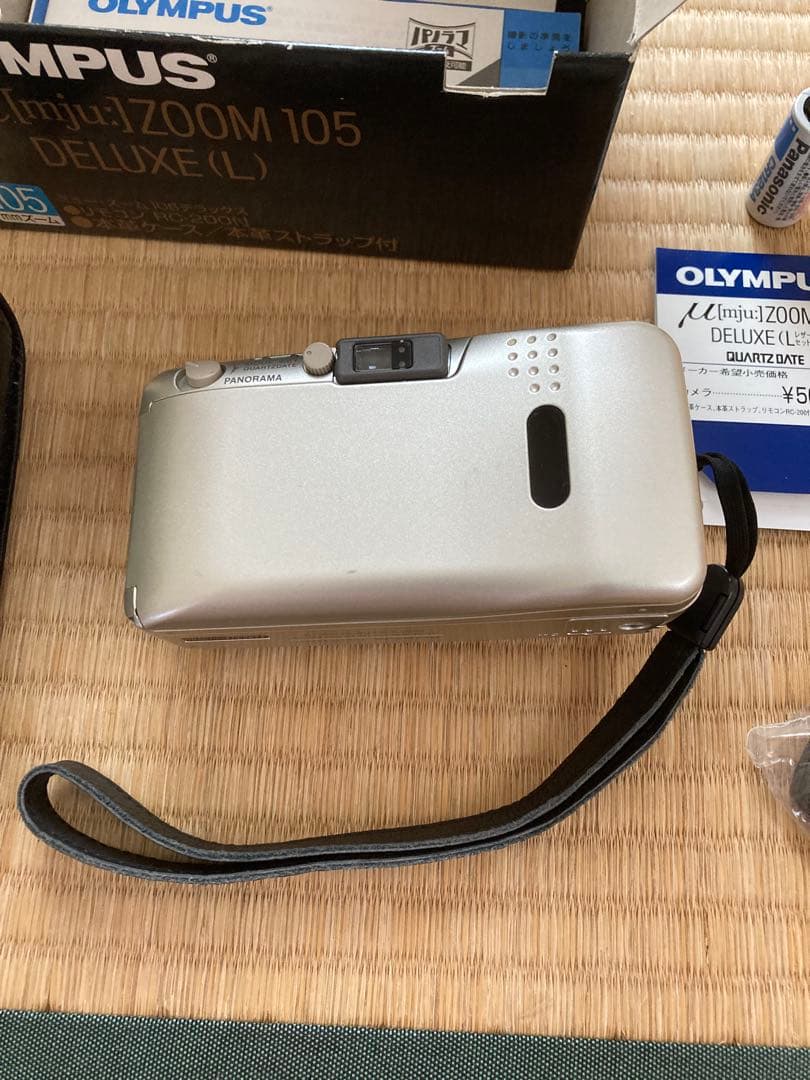 OLYMPUS μ ZOOM 105 DELUXE フィルムカメラ〔動作未確認〕
