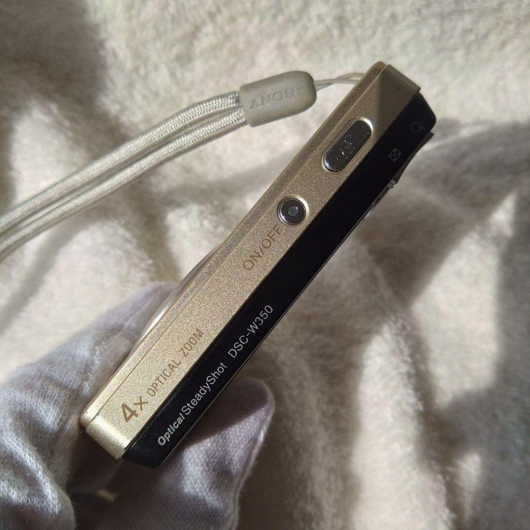 SONY ソニー コンパクトデジカメ DSC-W350 充電器 バッテリー付き
