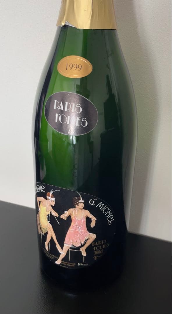 Paris Folies シャンパン　空瓶　ダブルマグナムボトル　激レア