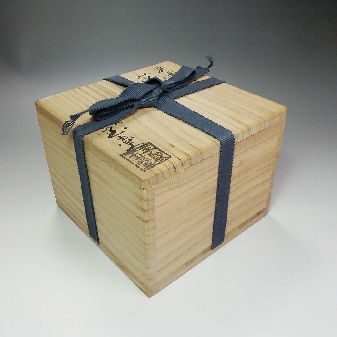 Ｓ３９７　茶碗　『安南意茶碗』『二代　手塚玉堂作』　共箱　抹茶碗　茶道具