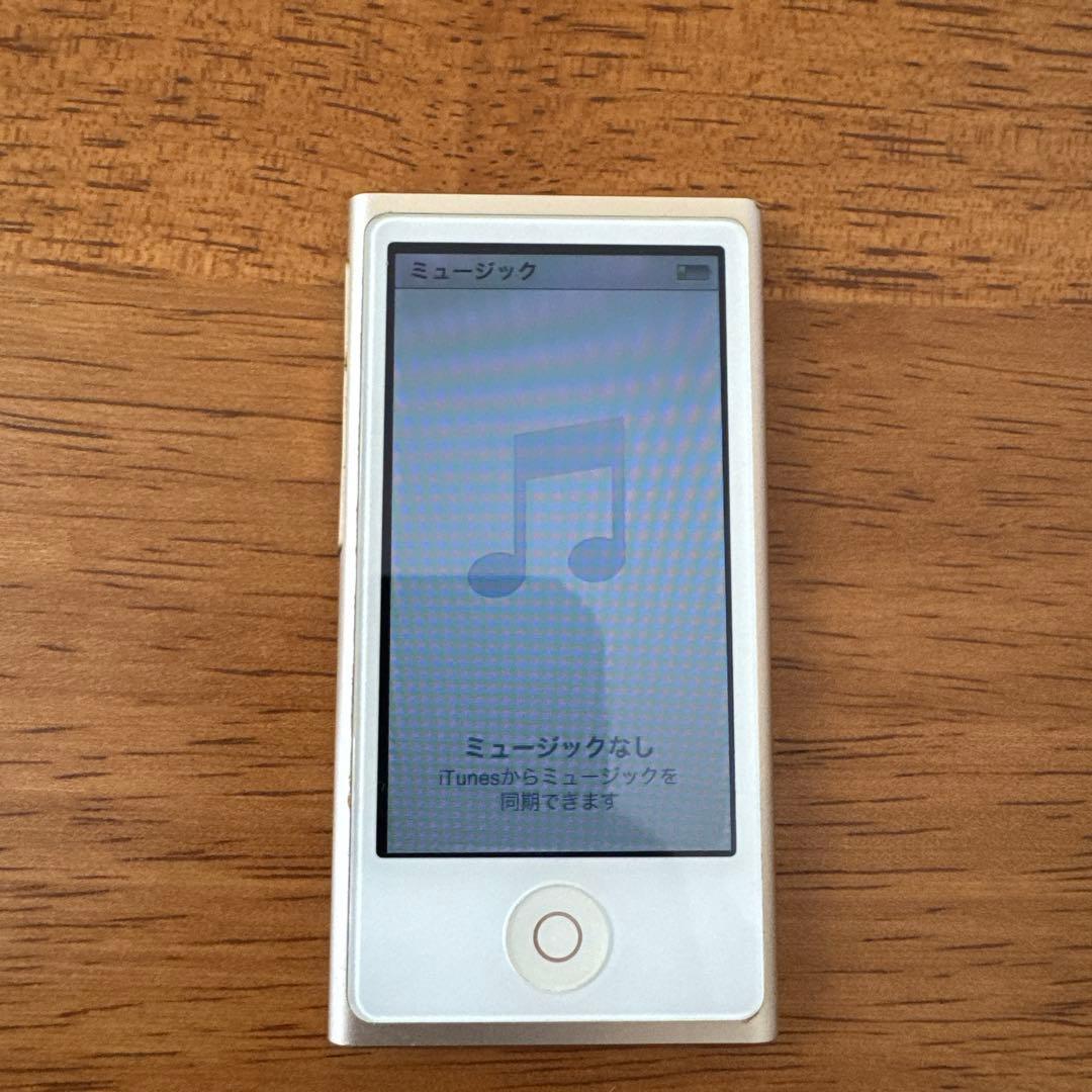 Apple iPod nano第7世代 ゴールド 16GB 初期化済み
