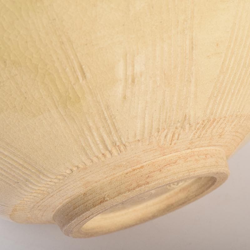 茶道具　平安　篩月庵　三浦竹泉造　珠光青磁茶碗　共箱　V　R8165