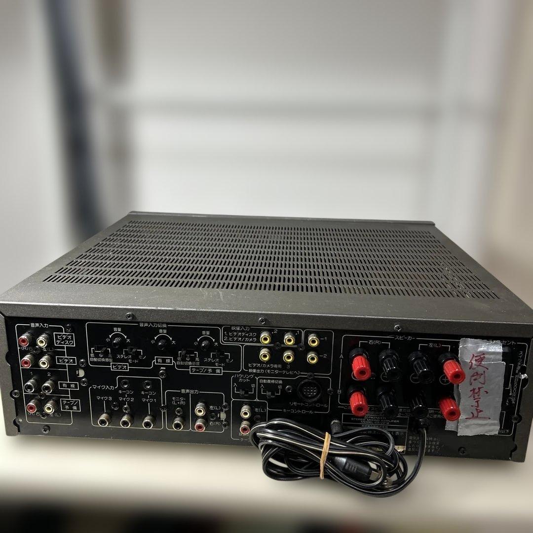 美品 パイオニア SA-V21Ⅱ カラオケアンプ
