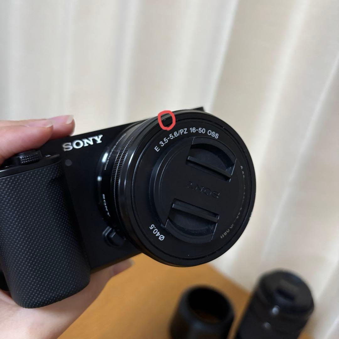【美品】SONY ZV-E10 グリップ ゼンハイザー MKE 200 付