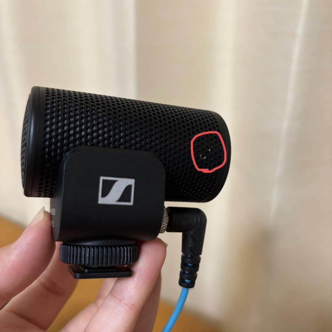 【美品】SONY ZV-E10 グリップ ゼンハイザー MKE 200 付