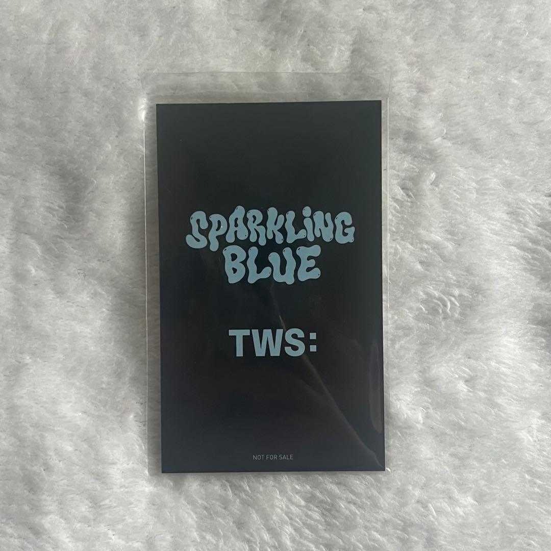 TWS sparkling blue ユニバ UMS ラキドロ トレカ ヨンジェ