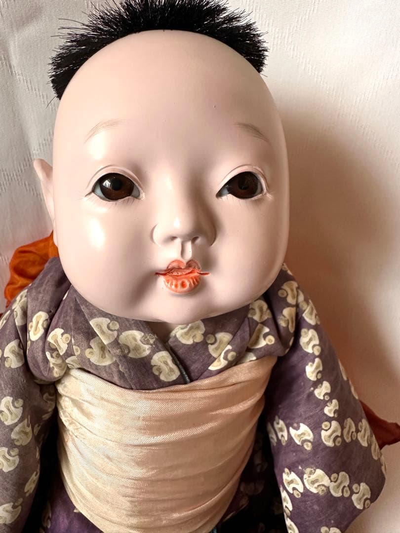 藤村明光(光環)先生の市松人形 男の子