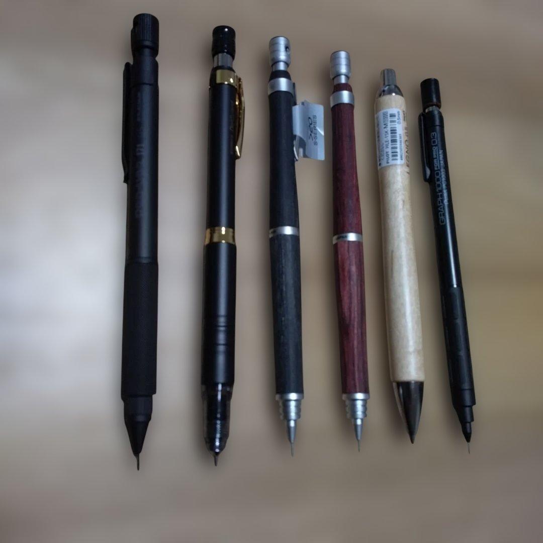 シャープペンシル 6本セット
