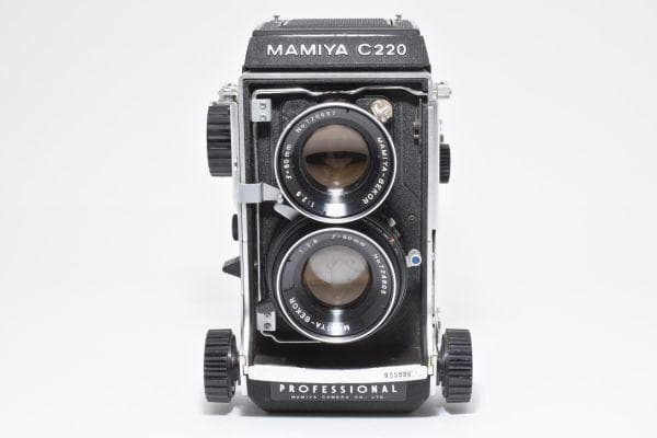 フィルムカメラ Mamiya C220 sekor 80mm f2.8 #527