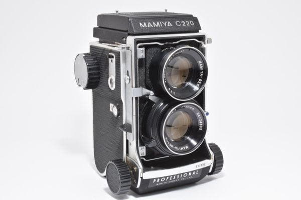 フィルムカメラ Mamiya C220 sekor 80mm f2.8 #527