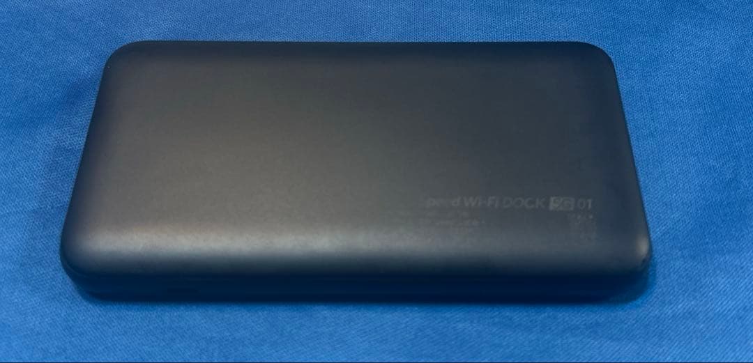 SPEED WiFi DOCK 5G 01 ブラック　ポケットWiFi ドック付