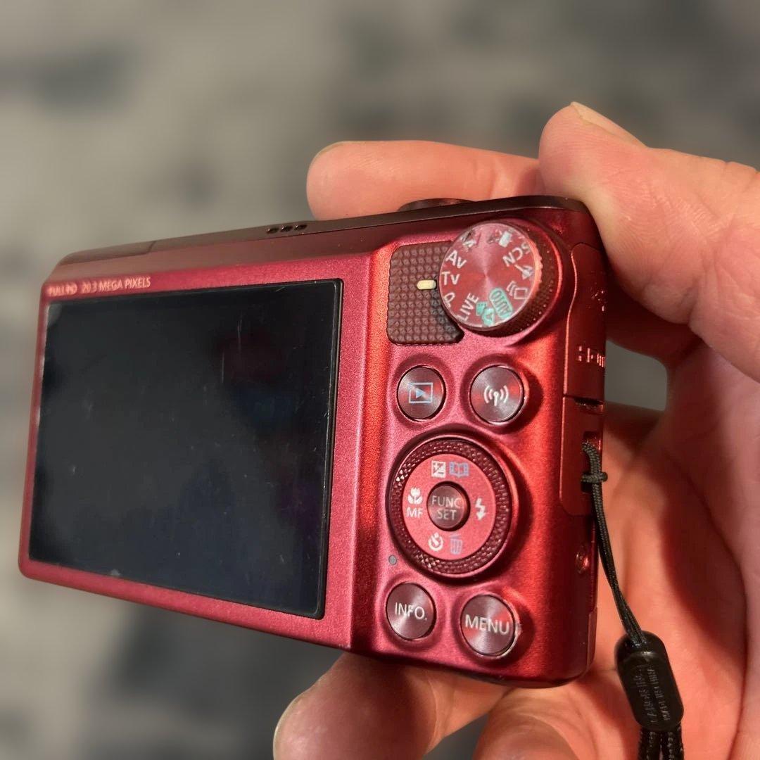 ジャンク❗️ Canon SX720 HS レッド 40倍光学ズーム