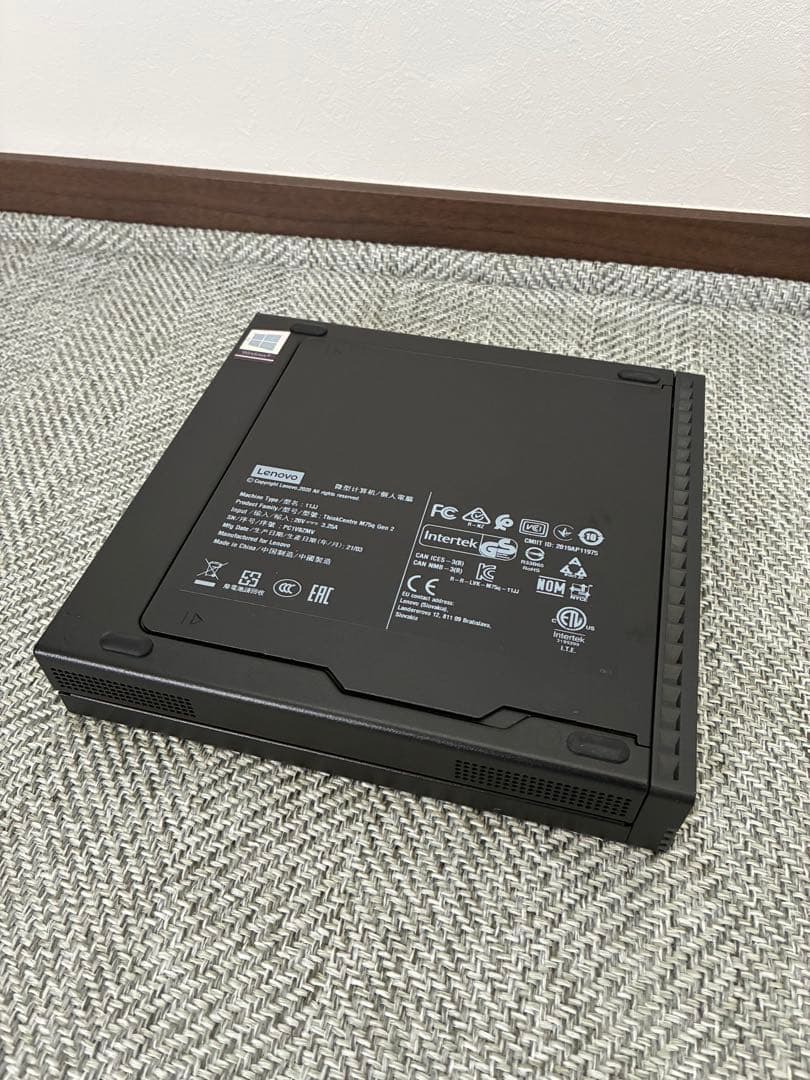 ミニPC Lenovo ThinkCentre M75q Gen2 Tiny PC
