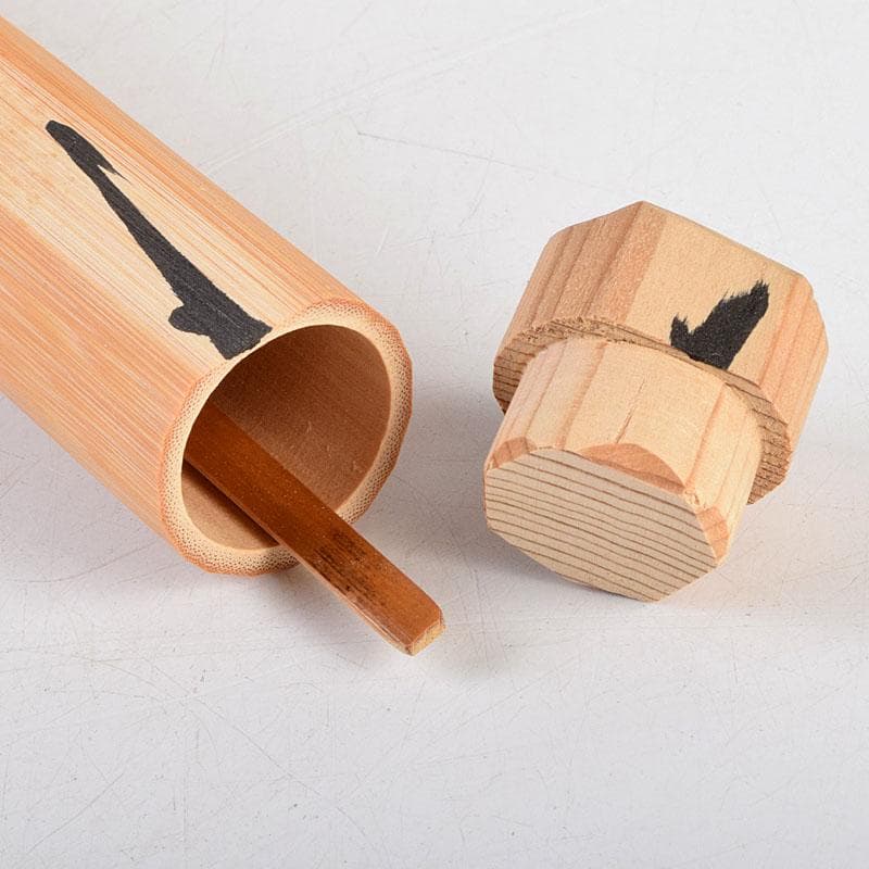 茶道具　宗春下削　大徳寺　小林太玄作　茶杓　銘「睦」　共筒共箱　C　8921