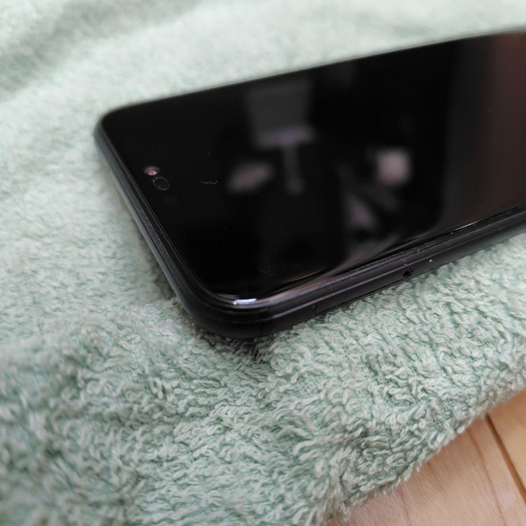 【HUAWEI】 P20lite ブラック スマートフォン本体 SIMフリー