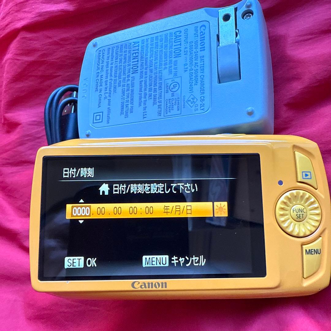Canon IXY 30Sコンパクトデジタルカメラ イエロー キャノン デジカメ