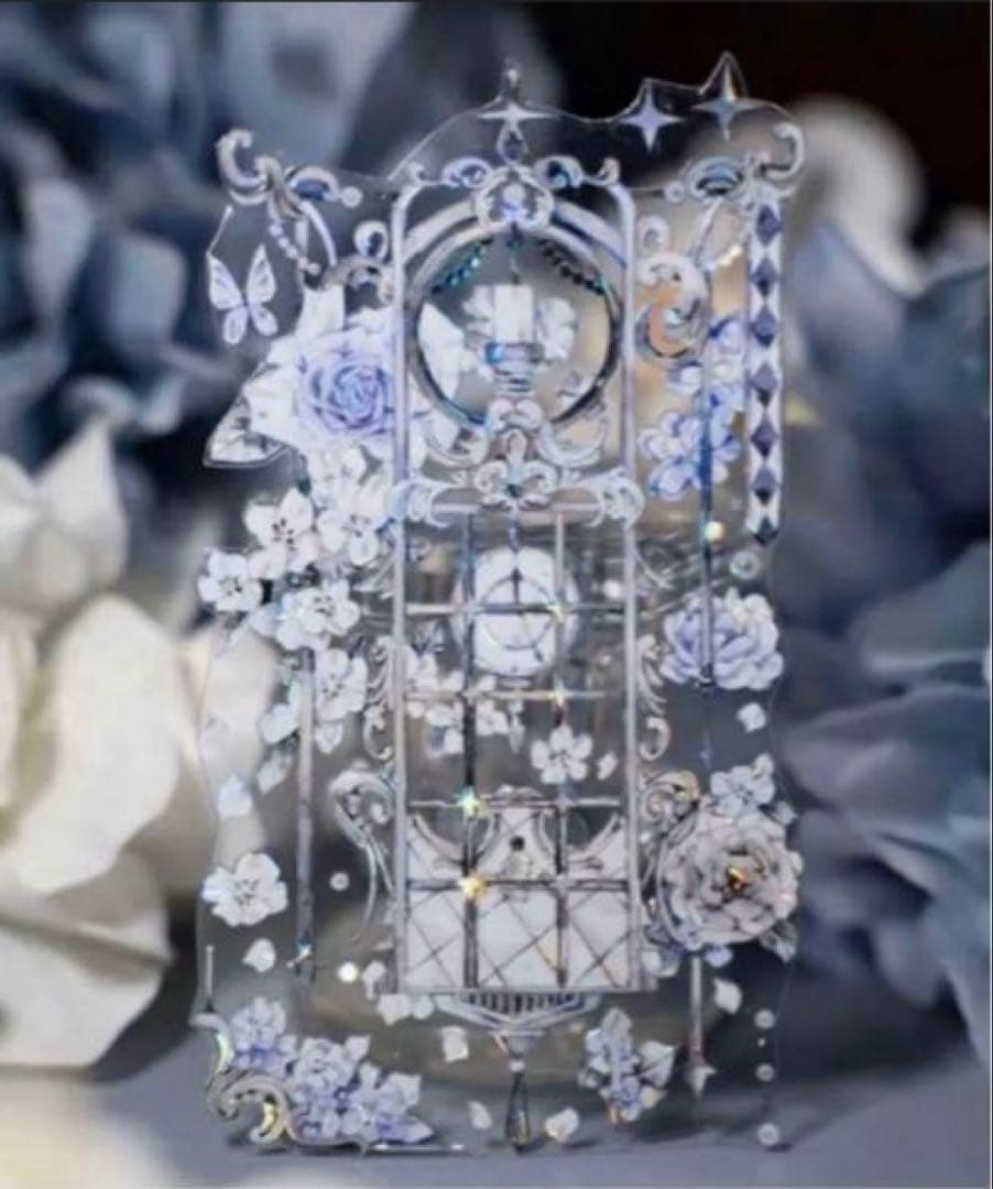 ♡SALE♡贝壳光 6.5cm×10m 清墨寒 海外マスキングテープ　花