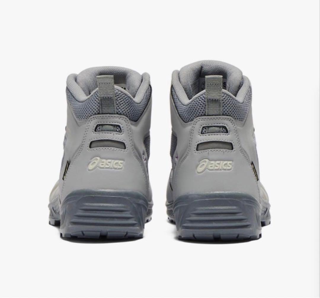 ASICS 安全靴　限定グレー×バーチCP604 GORE-TEX 27cm