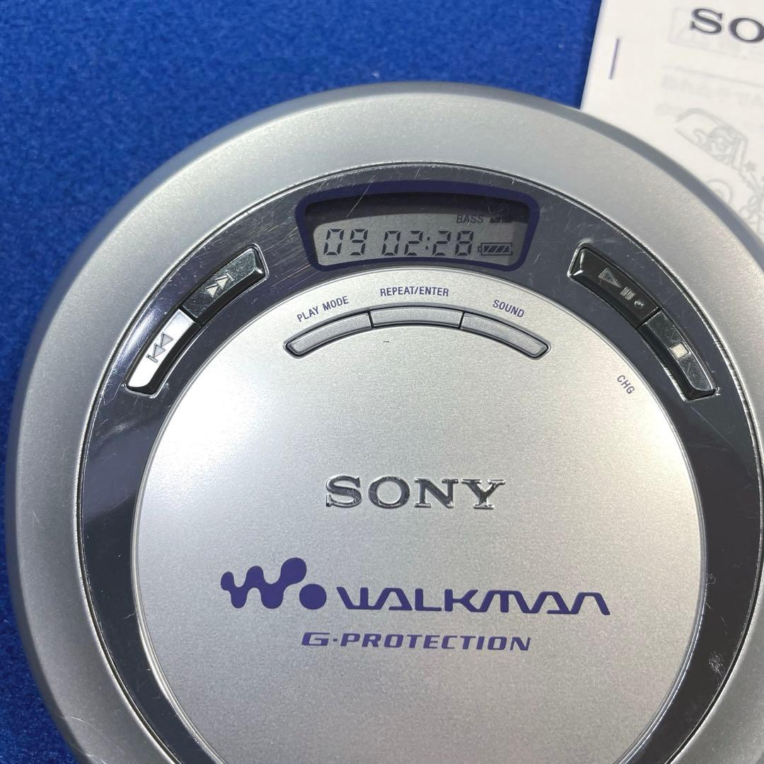 【動作確認済】SONY D-E666 CDウォークマン　ポータブルCDプレーヤー