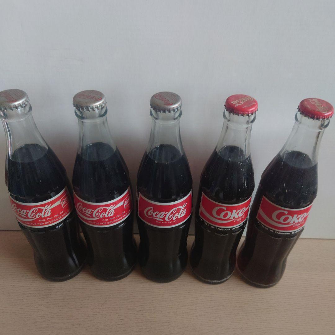 Coca-Cola ガラス瓶 ９本