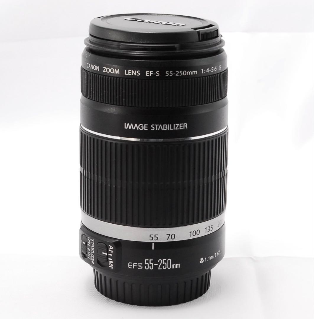 【めっちゃ美品❣️】Canon EF-S 55-250mm IS 手ブレ補正付き⭐️