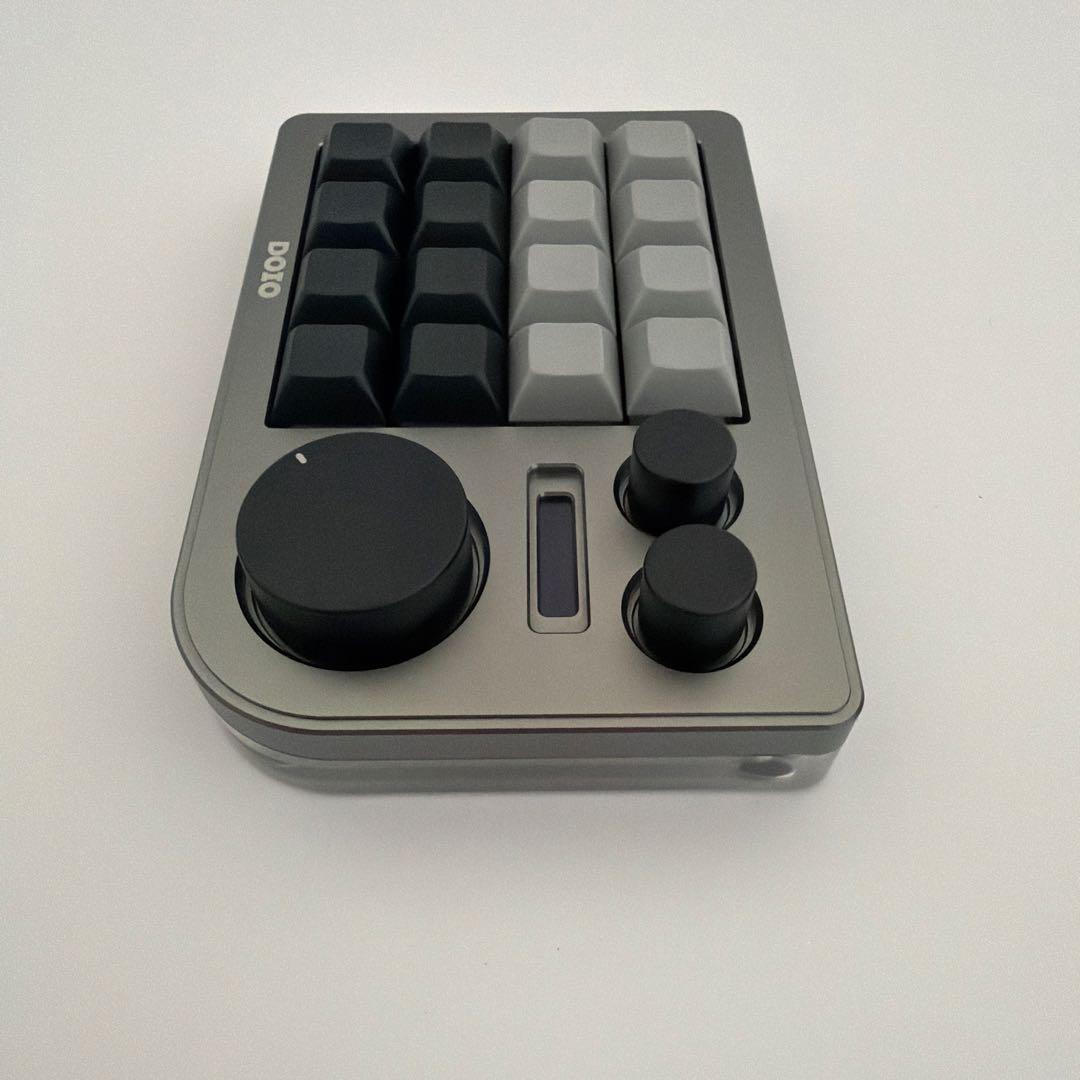 DOIO KB16 マクロメカニカルキーボードアルミニウム製/片手キーボード