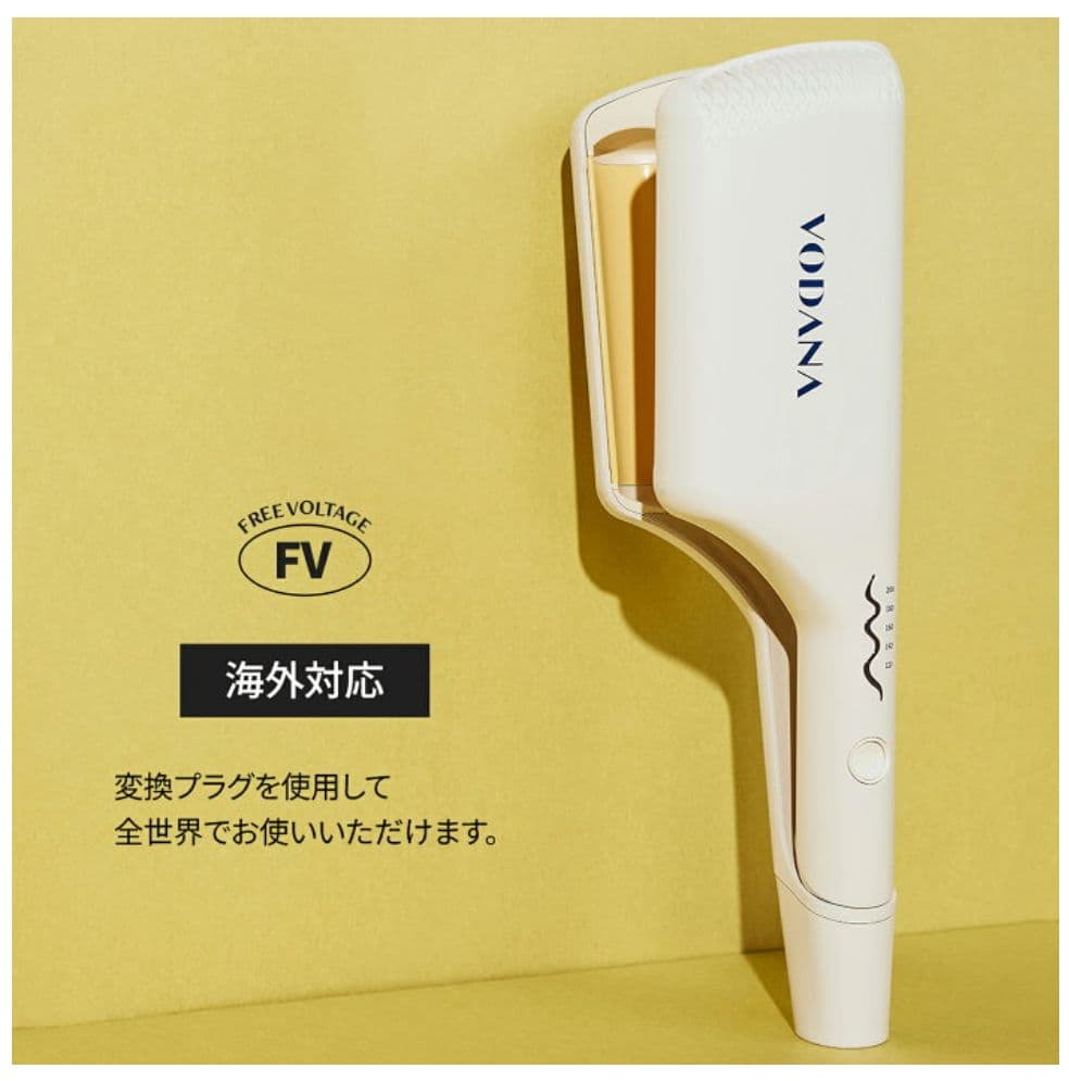 VODANA ボダナ ウェーブヘアアイロン 32ミリ バイオレット