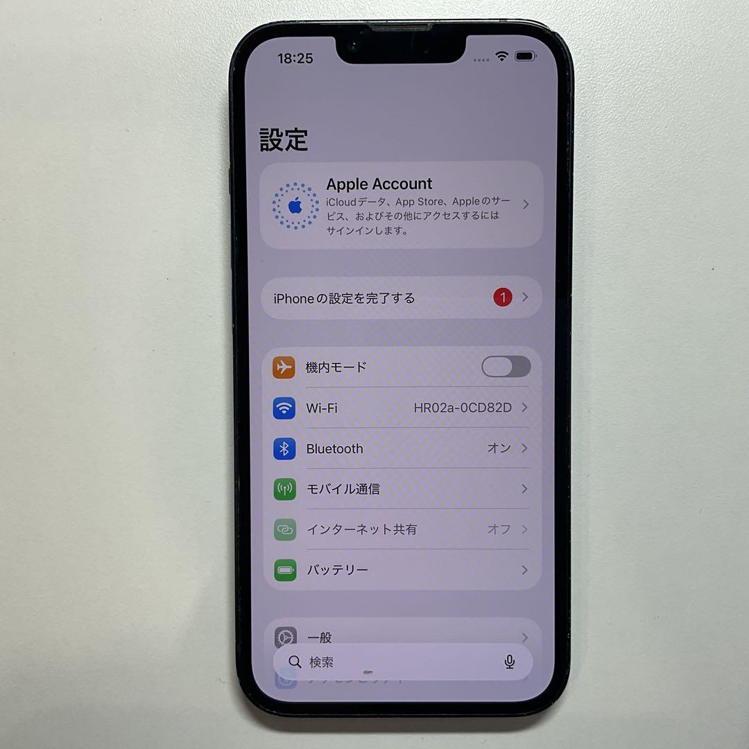 ジャンクApple iPhone 13 ネイビー 本体