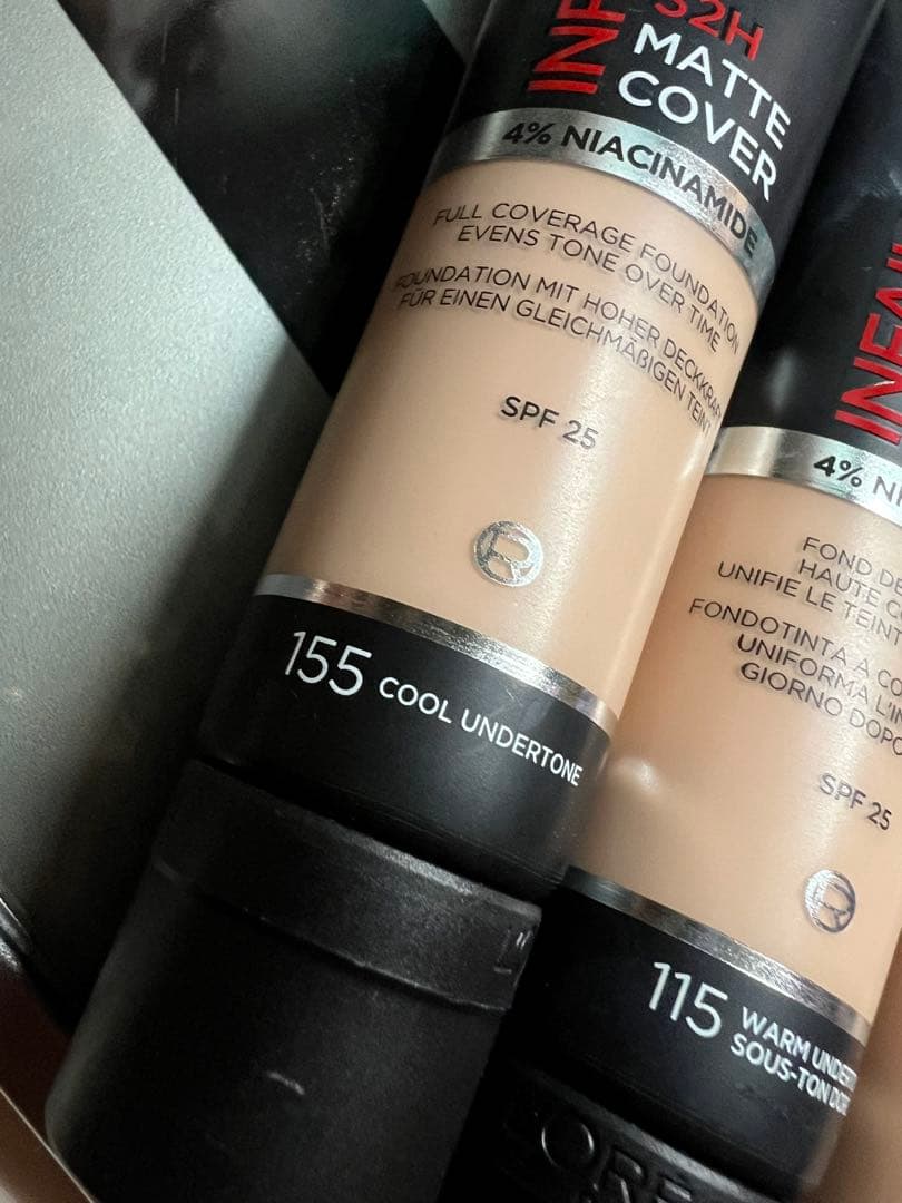 L'Oreal Infallible 32H Matte Cover 数回使用