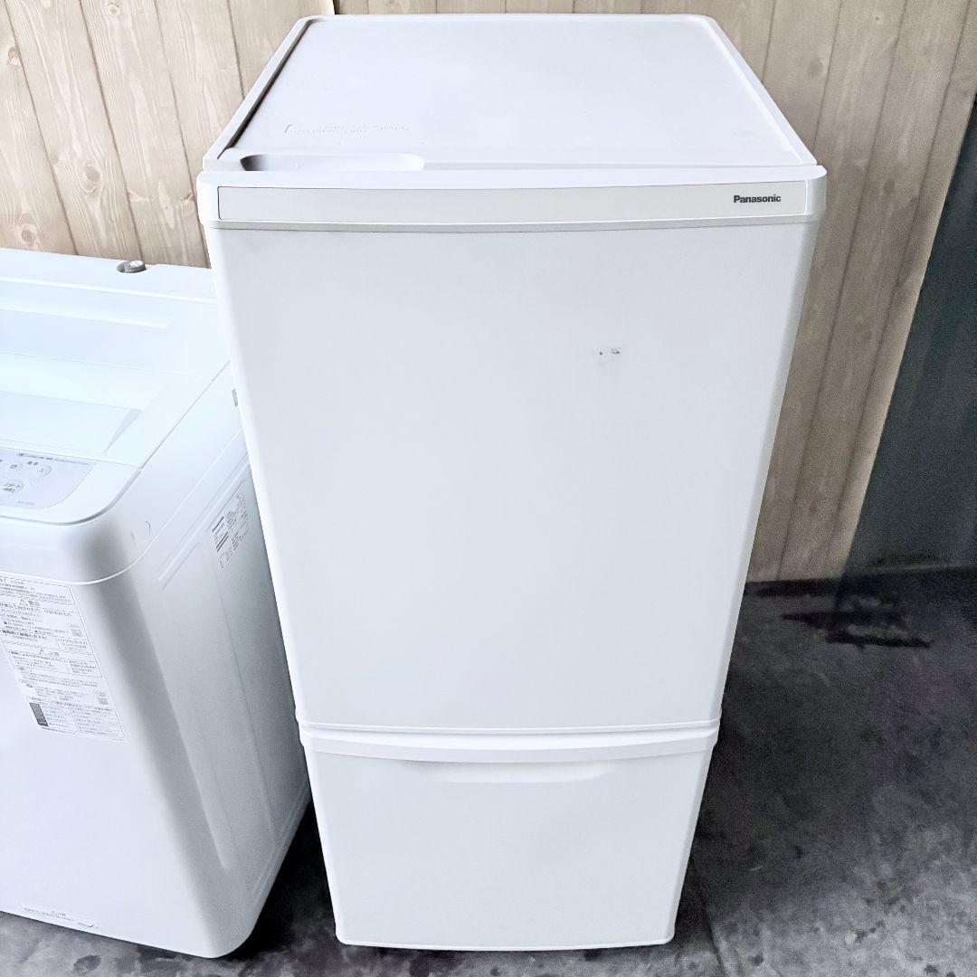 配送設置無料！ホワイト純正パナソニック家電2点セット！完動超美品！新生活応援！